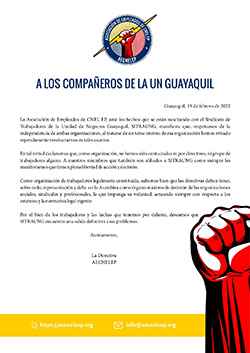 A los compañeros de la UN GYE_xs